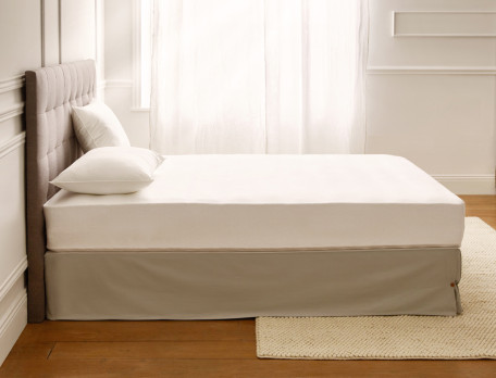 Protège matelas et alèse Non renseigné Protège matelas anti-acariens  imperméable molleton 100% coton 160x200