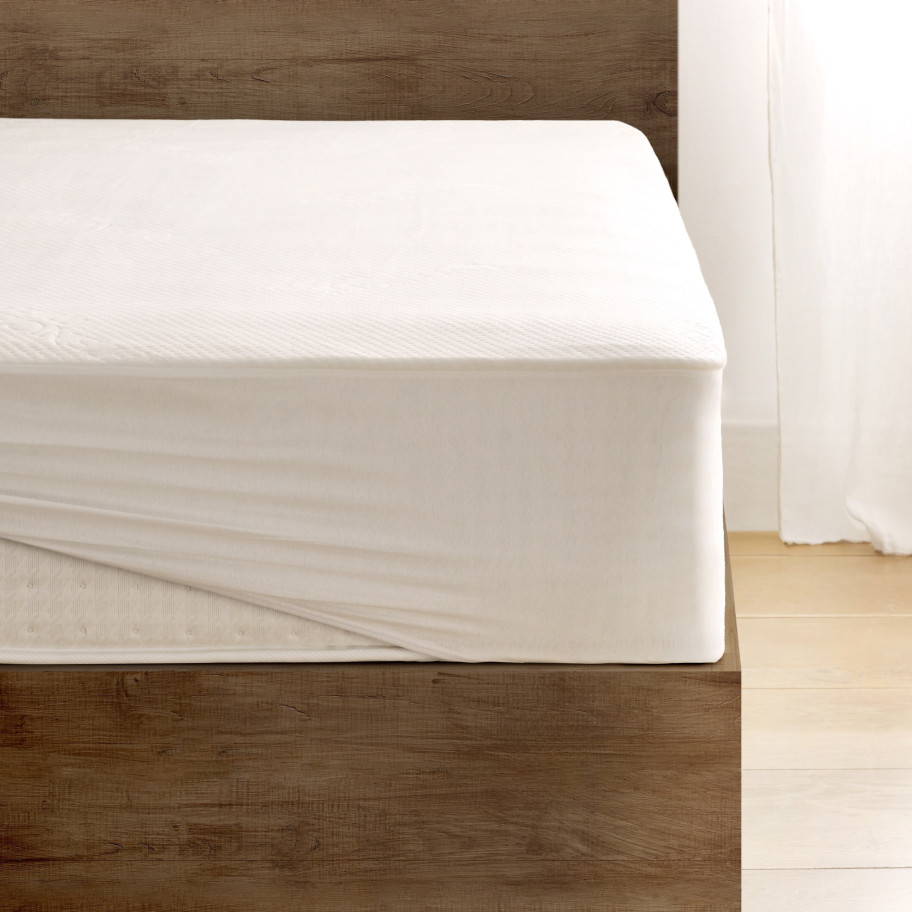 Protège-matelas forme lit double Micro Tencel