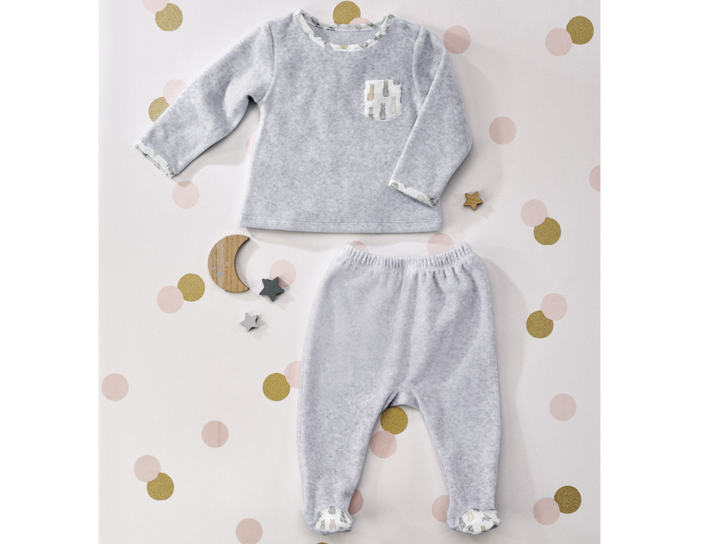 Soldes Pyjama Bebe Garcon Compagnie Des Lapins Linvosges