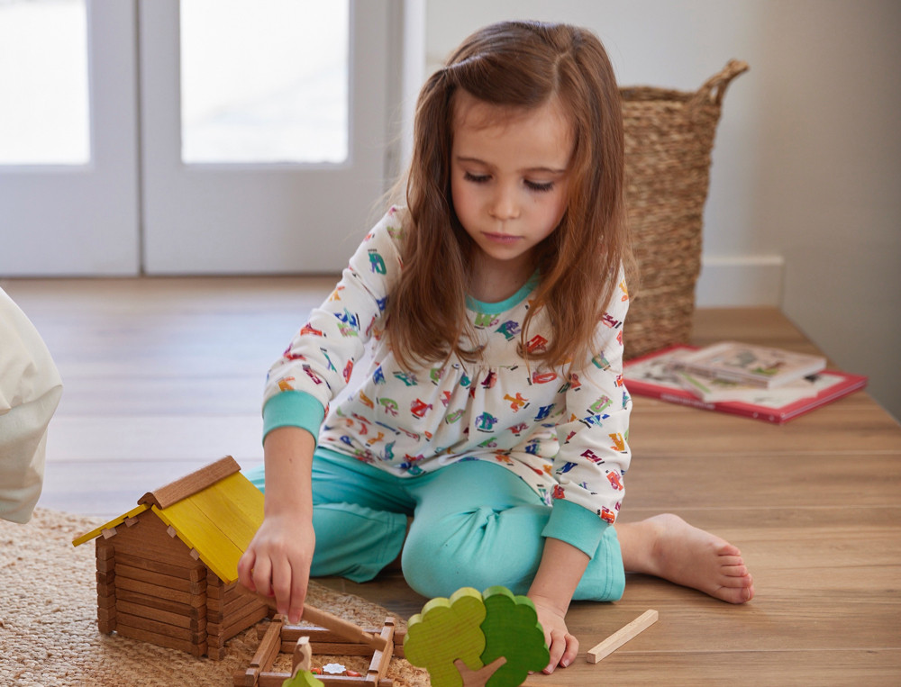 Pyjama enfant fille Deyrolle