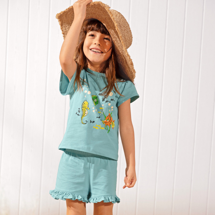 Pyjama enfant La récré sous-marine