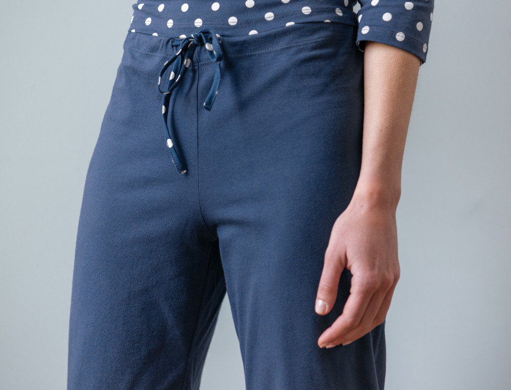 Pyjama Gepunktet Alexis Baumwolle Linvosges