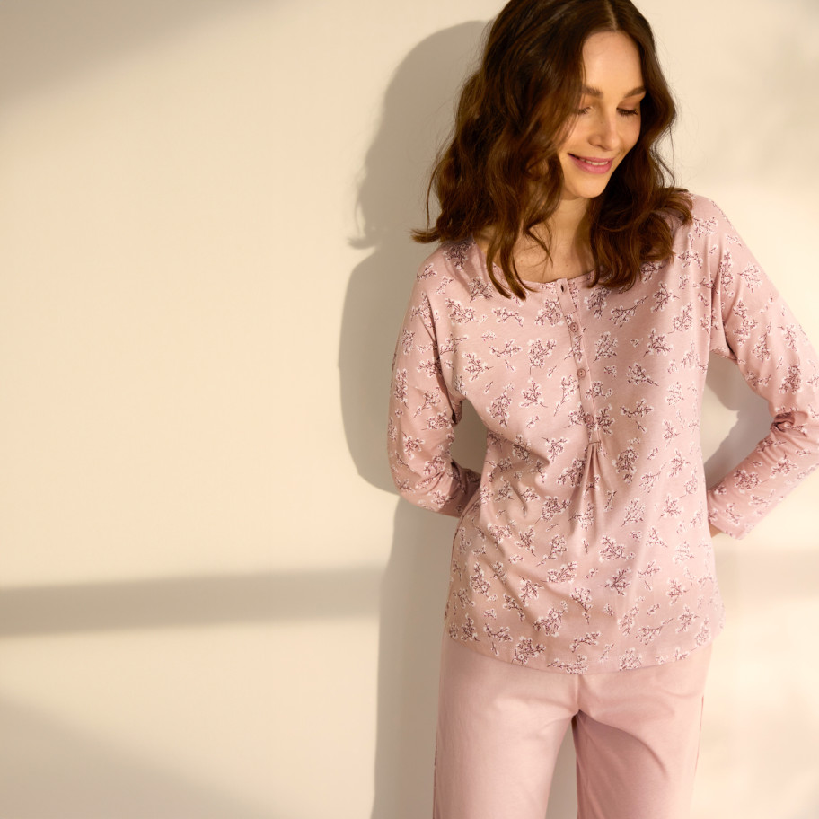 Pyjama imprimé femme Rosée matinale