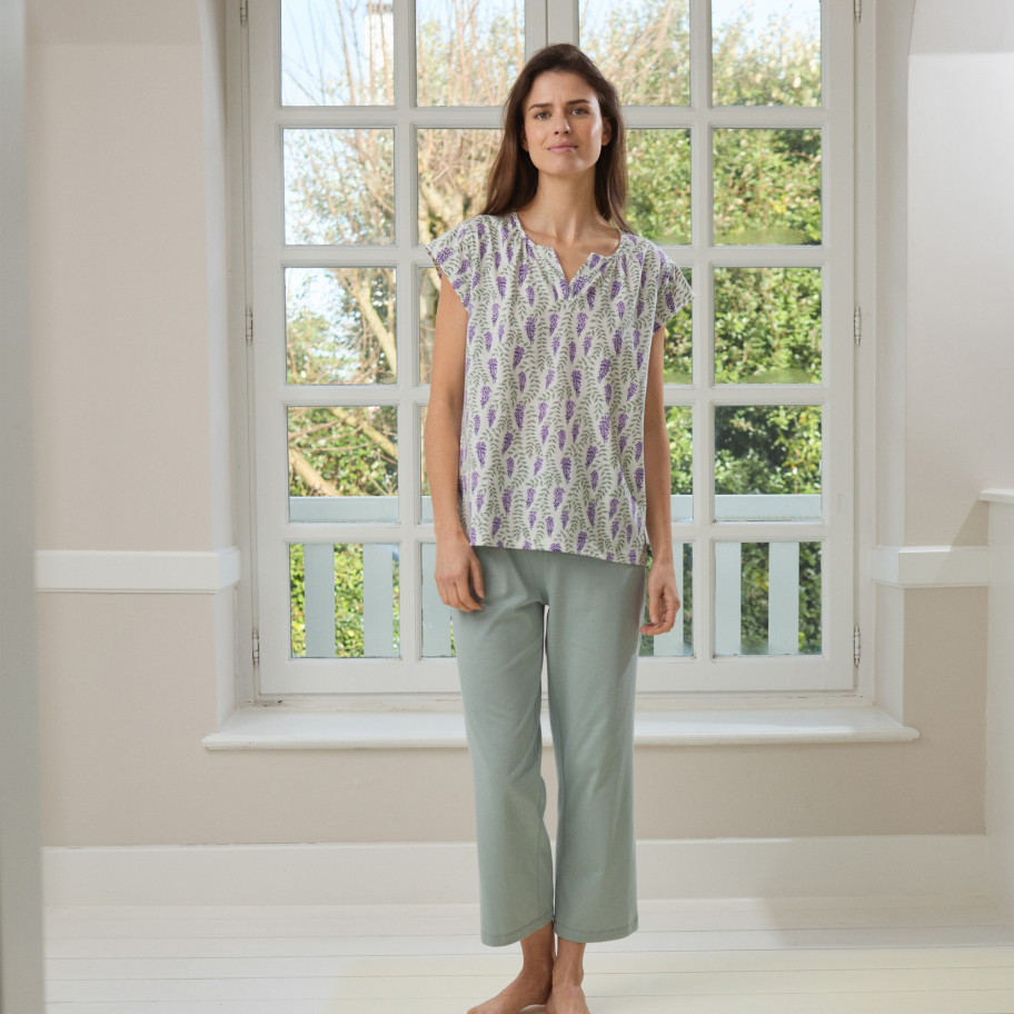 Pyjama - Kurz Wisteria