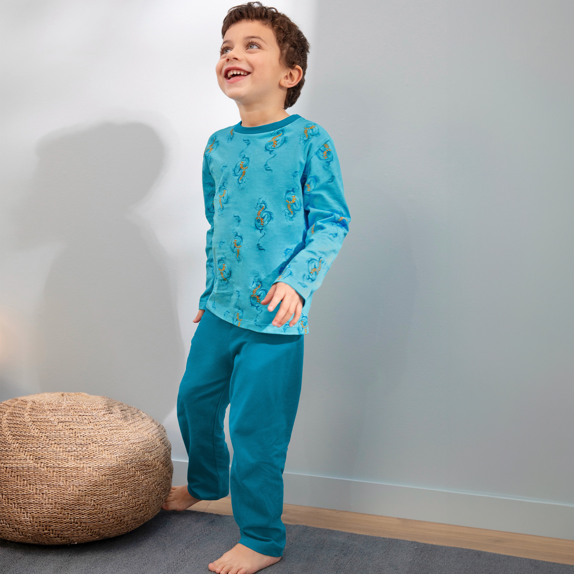 Pyjama Schlummerdrache 100% Baumwolle