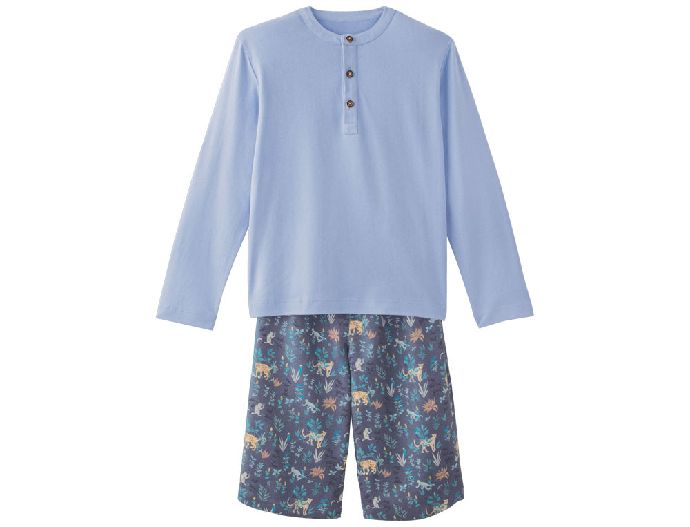 Pyjama short enfant Savane animée
