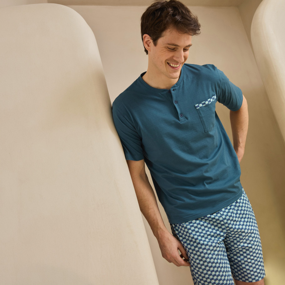 Pyjama short homme Osaka