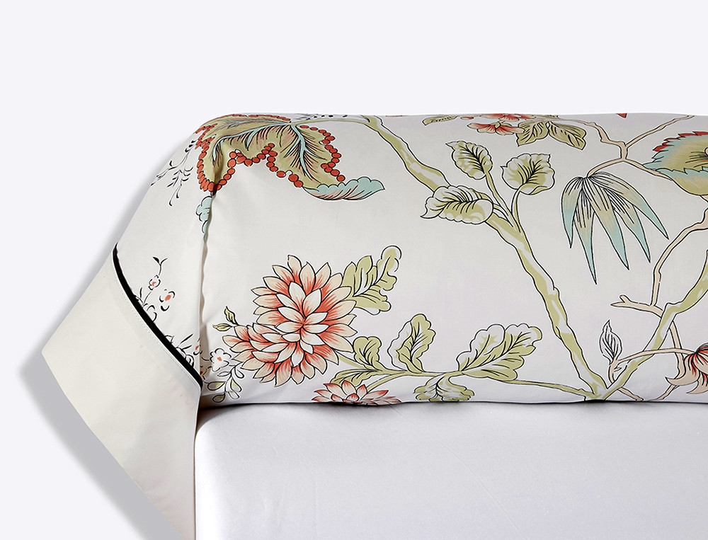 Linge de lit Route des Indes percale 100% coton