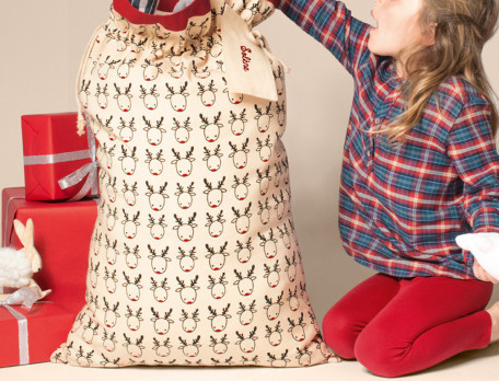 Sac à jouet imprimé et personnalisable Ma tribu
