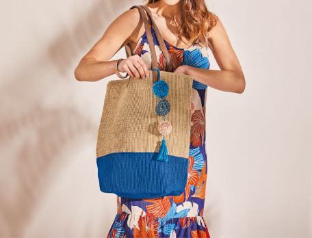 Sac de plage en jute Jour de Plage