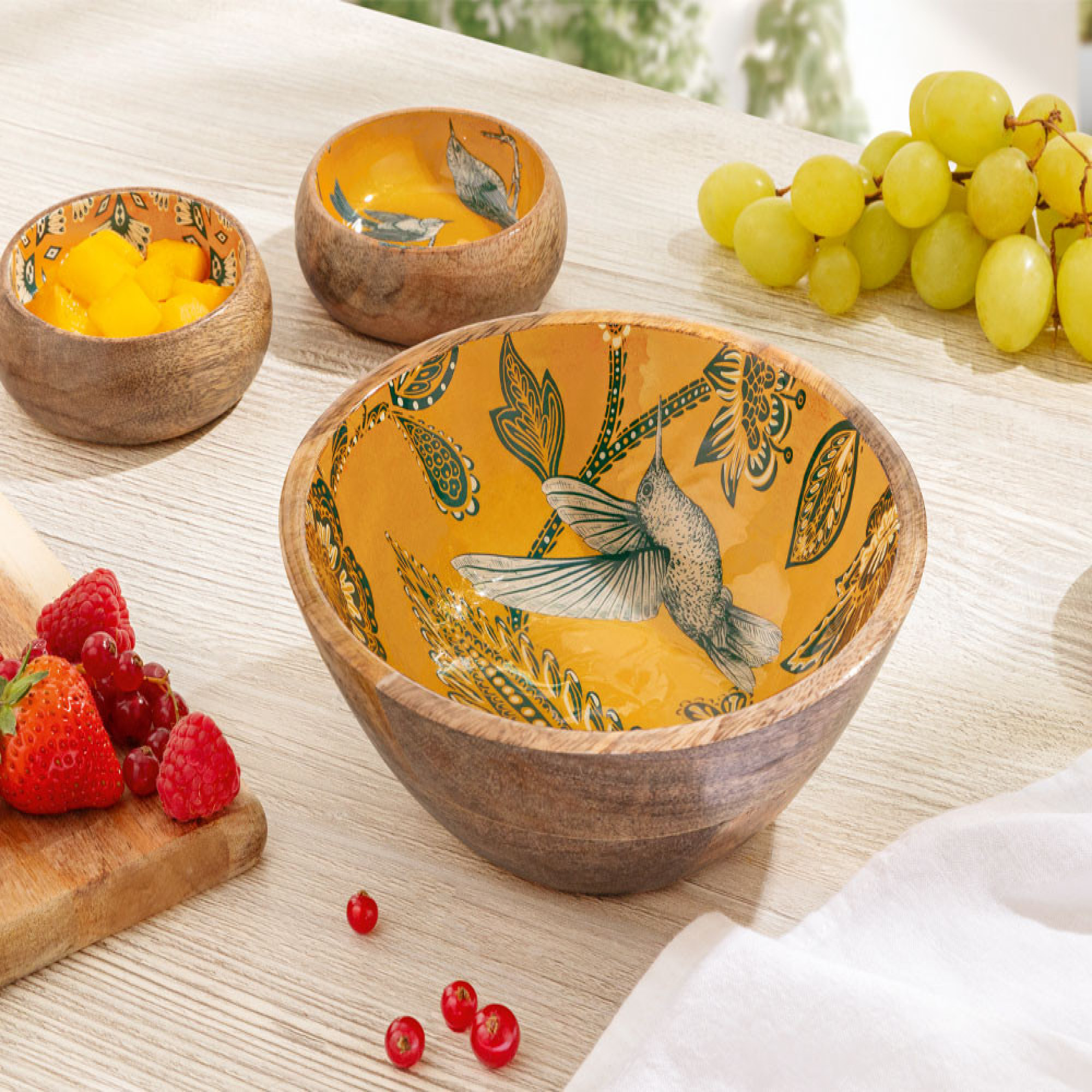 Salatschüssel Bunter Kolibri