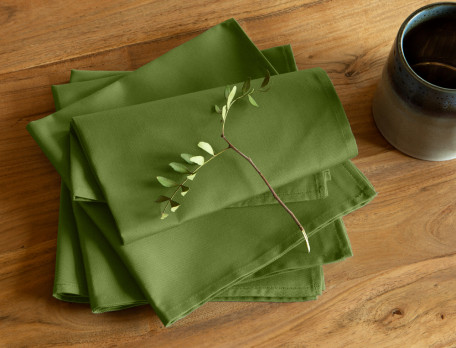Serviette couleurs de table