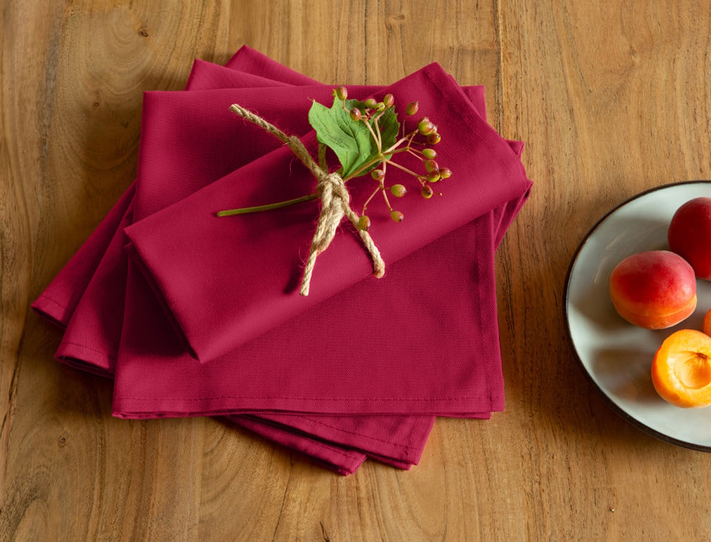 Serviette couleurs de table