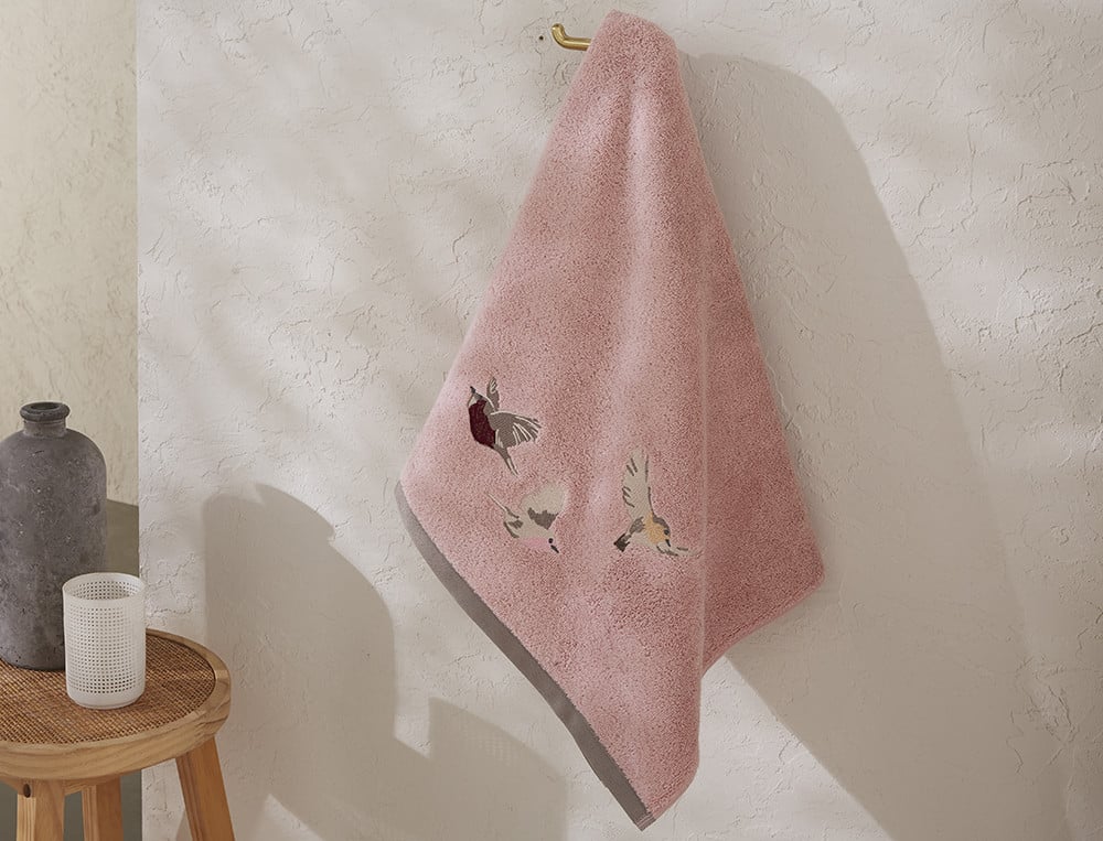 Serviette de bain À vol d'oiseaux