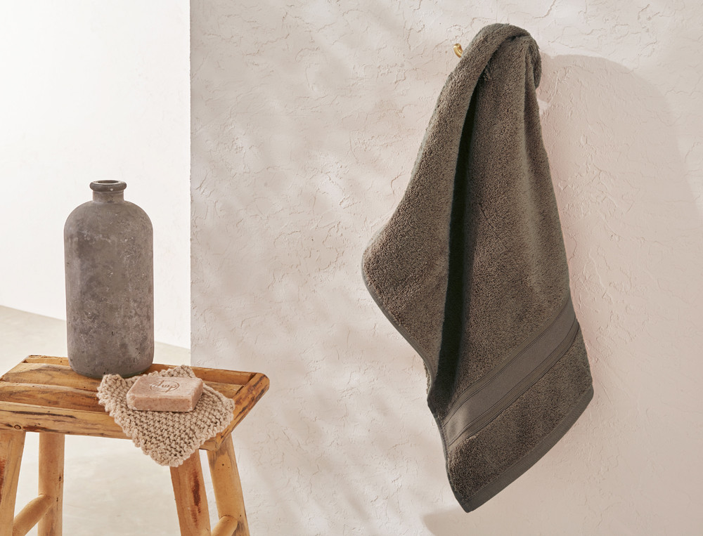 Serviette de bain Baies célestes brodé - Linvosges