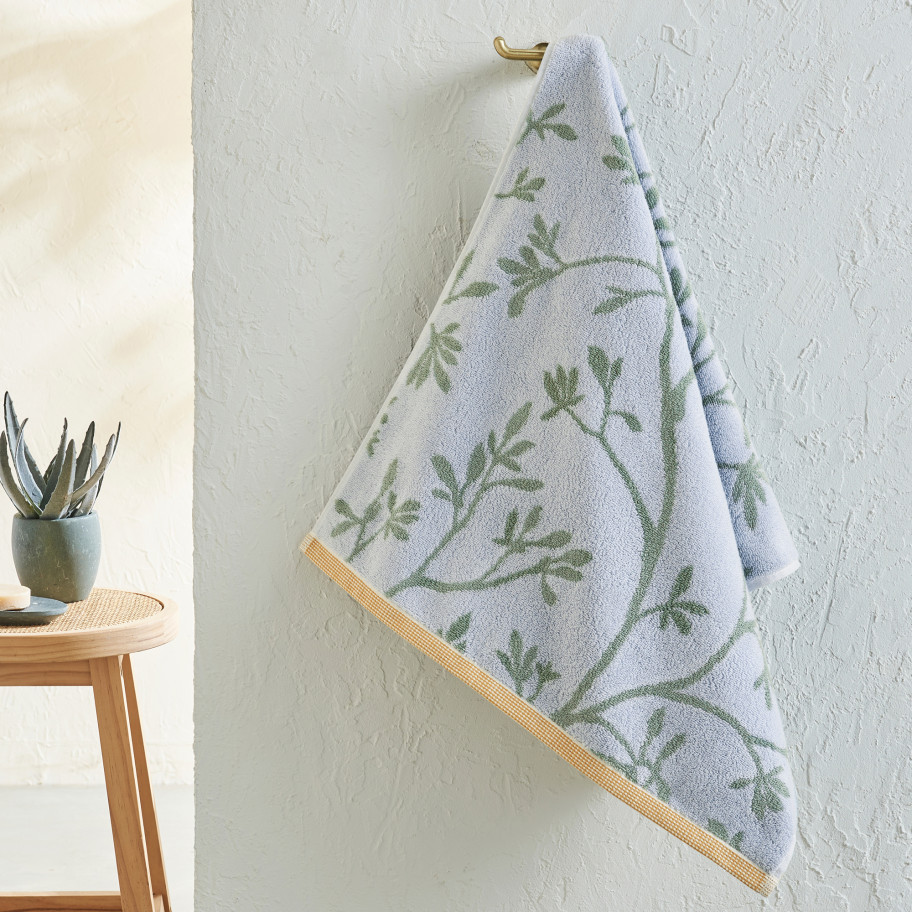 Serviette de bain Poésie végétale