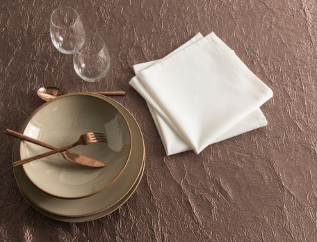 Serviettes de table coton Opéra