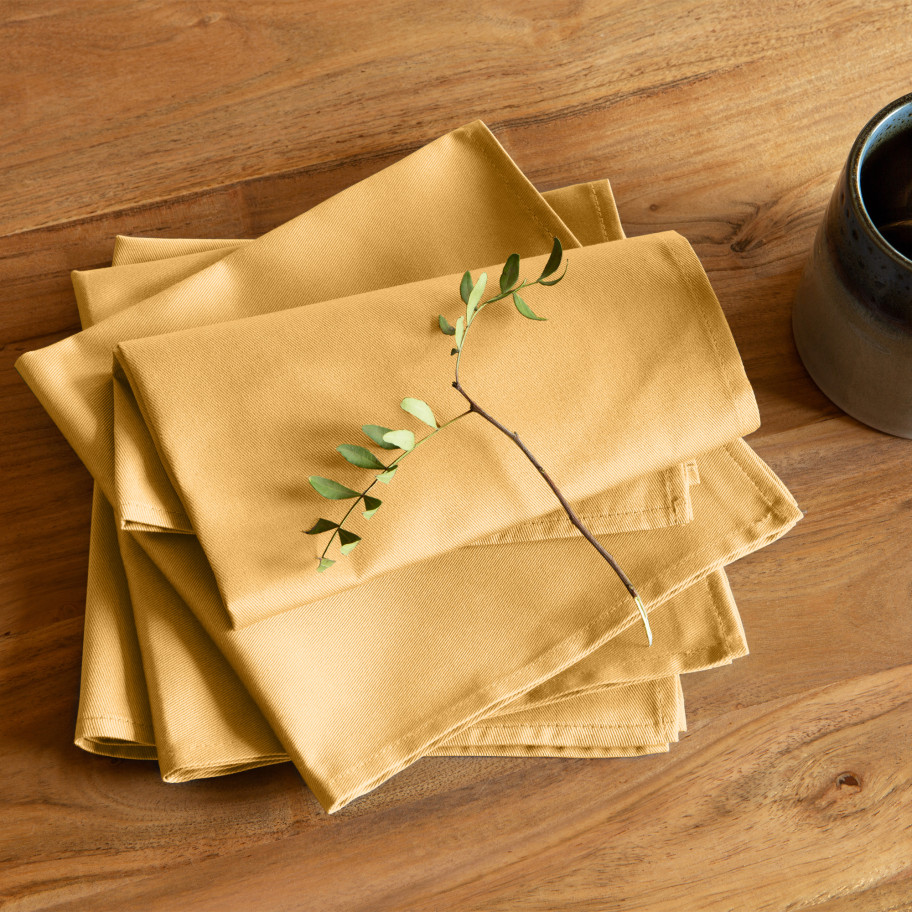 Lot de 4 serviettes de table Évasion
