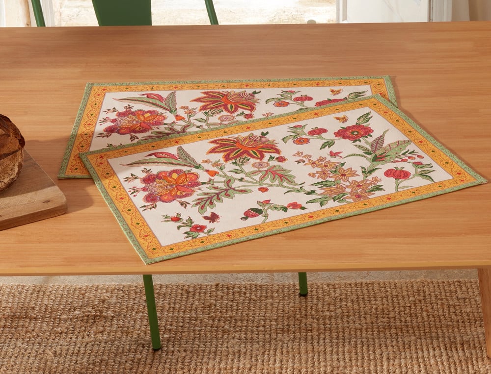 Lot de 2 sets de table Antigua