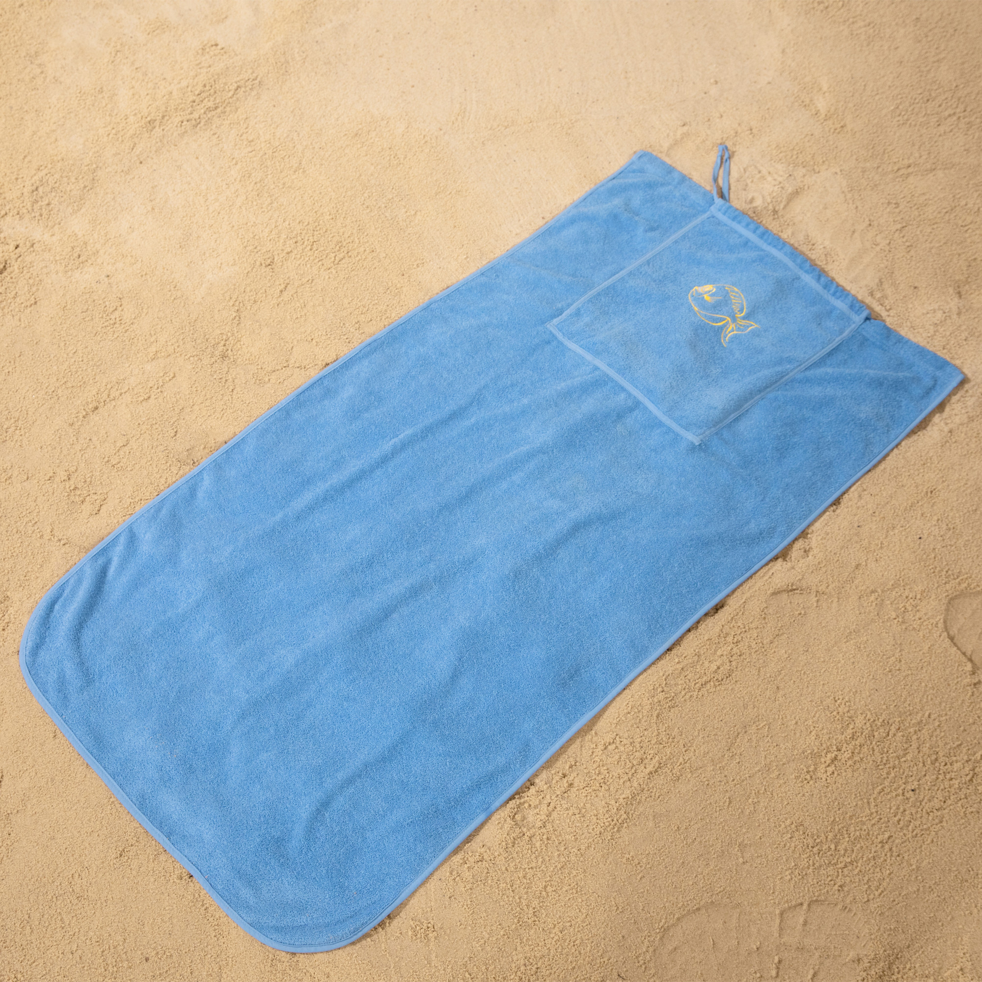 Strandhandtuch-Rucksack Unterwasserpause