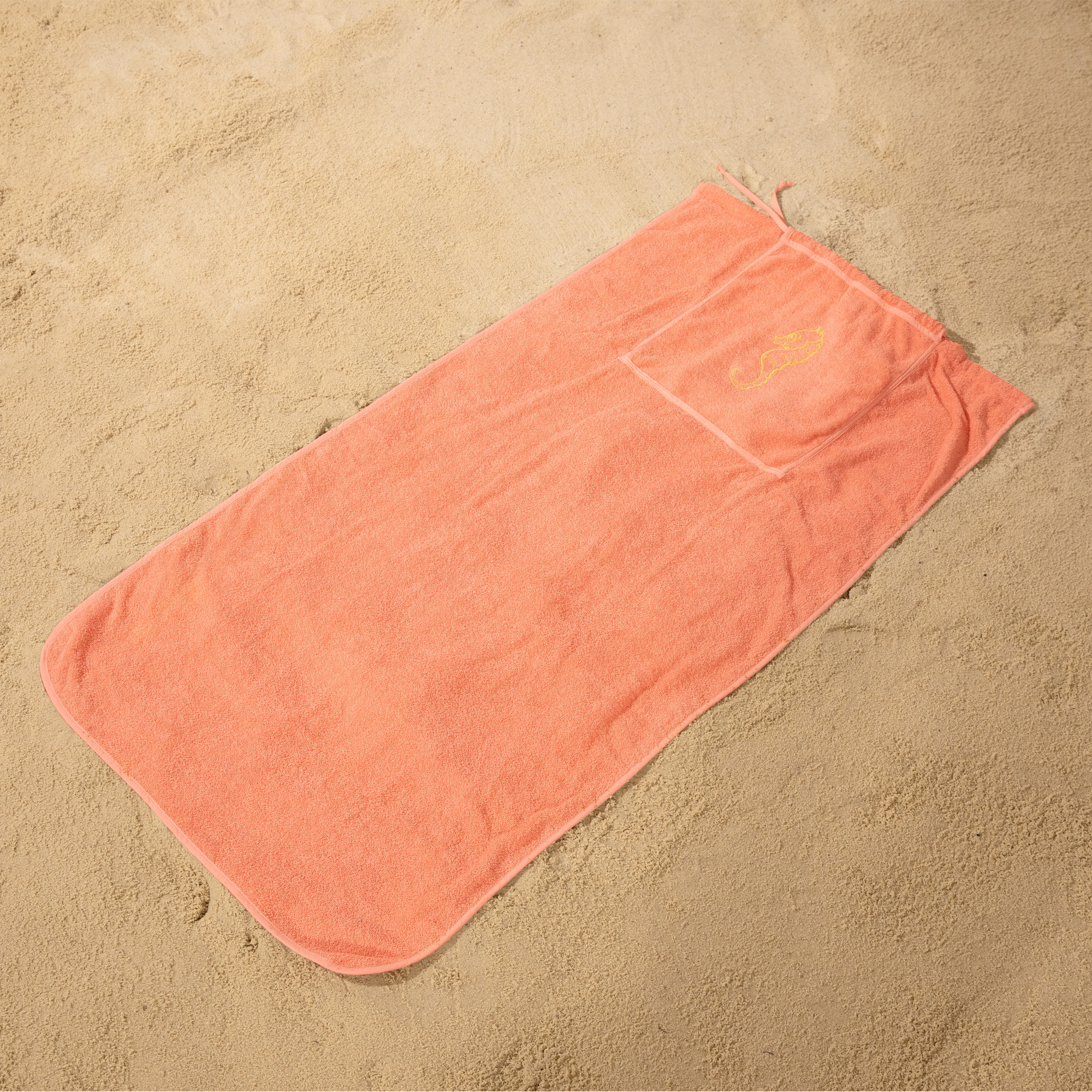Strandhandtuch-Rucksack Unterwasserpause