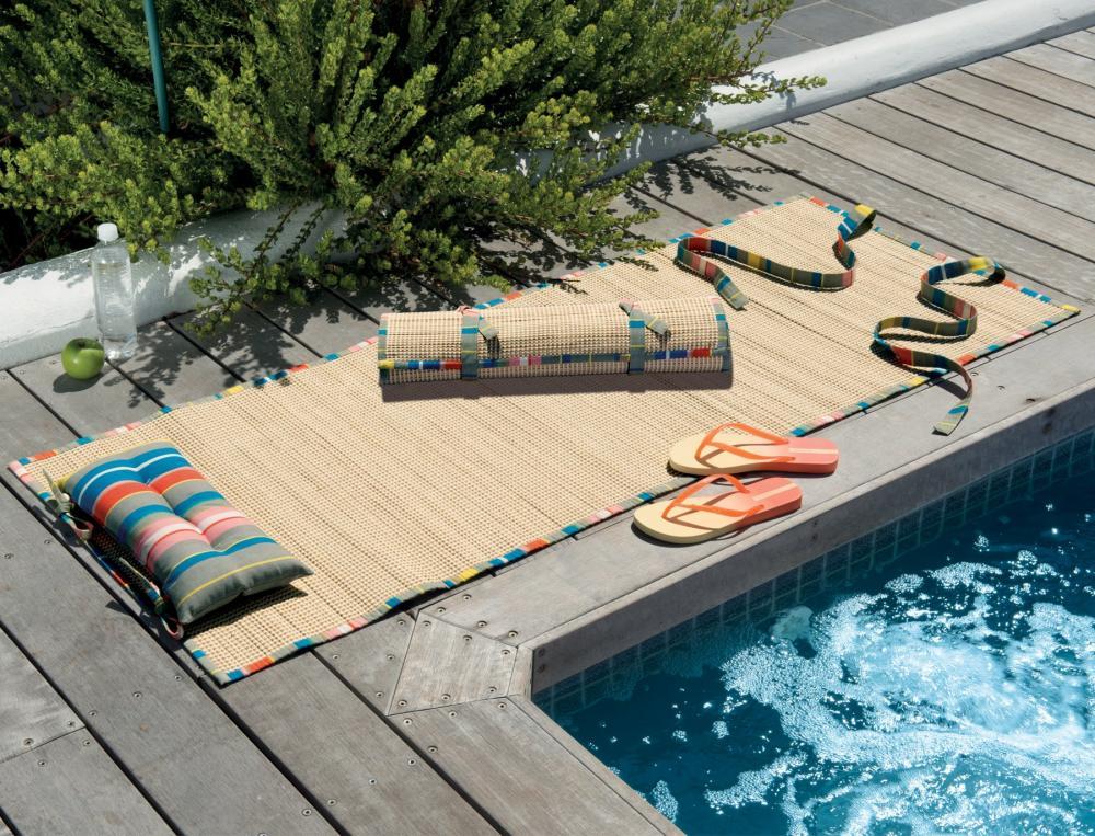Strandmatte Halbinsel Baumwolle Polyester
