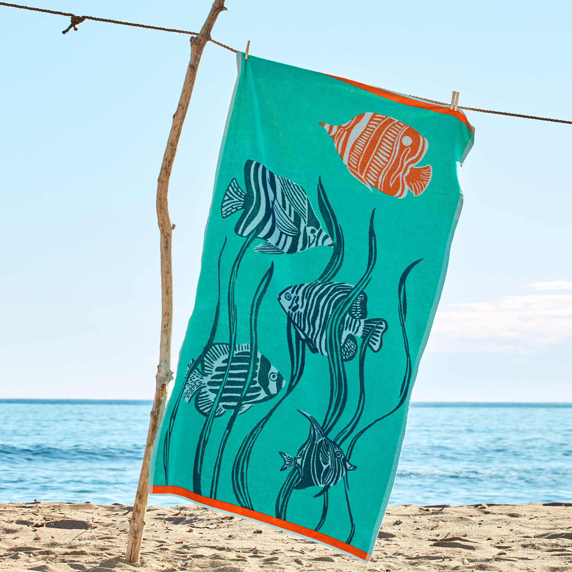 Strandtuch Blaue Weite
