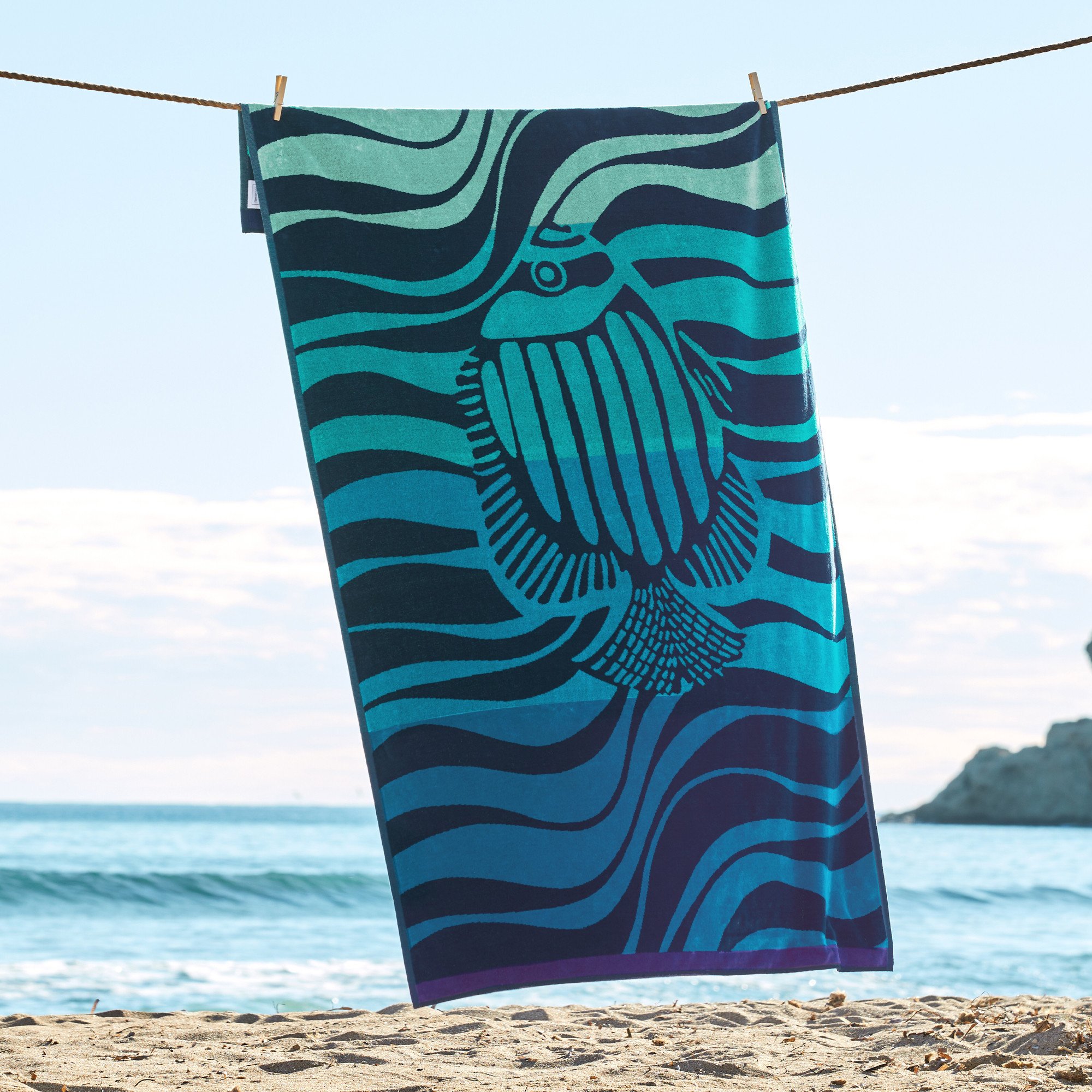 Strandtuch Blaue Weite