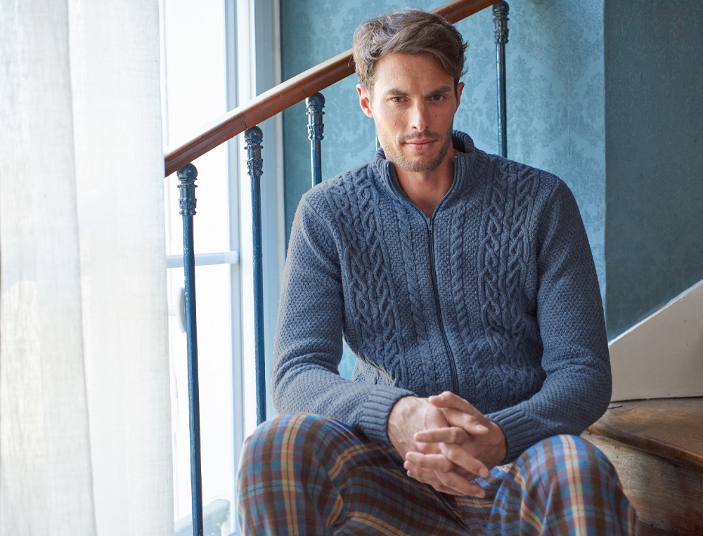 Strickjacke Haus am See