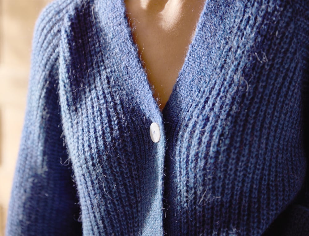 Mohair-Strickjacke Mohairtraum