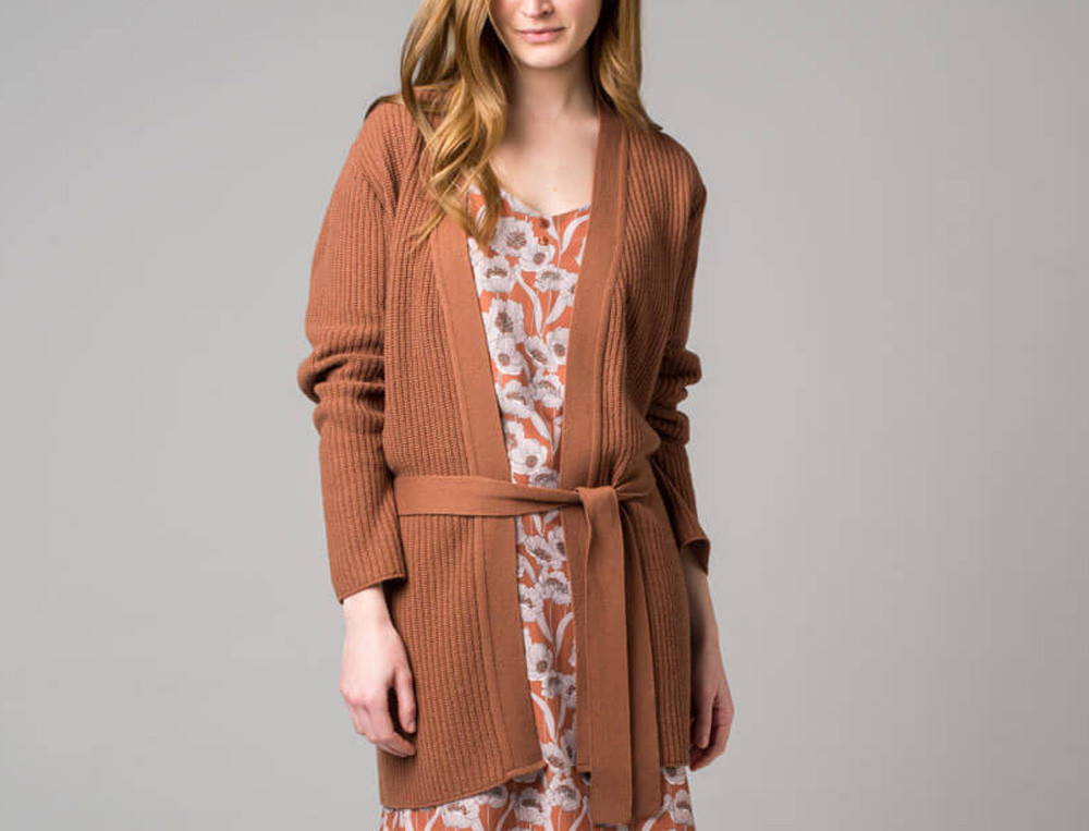 Strickjacke Praline Linvosges