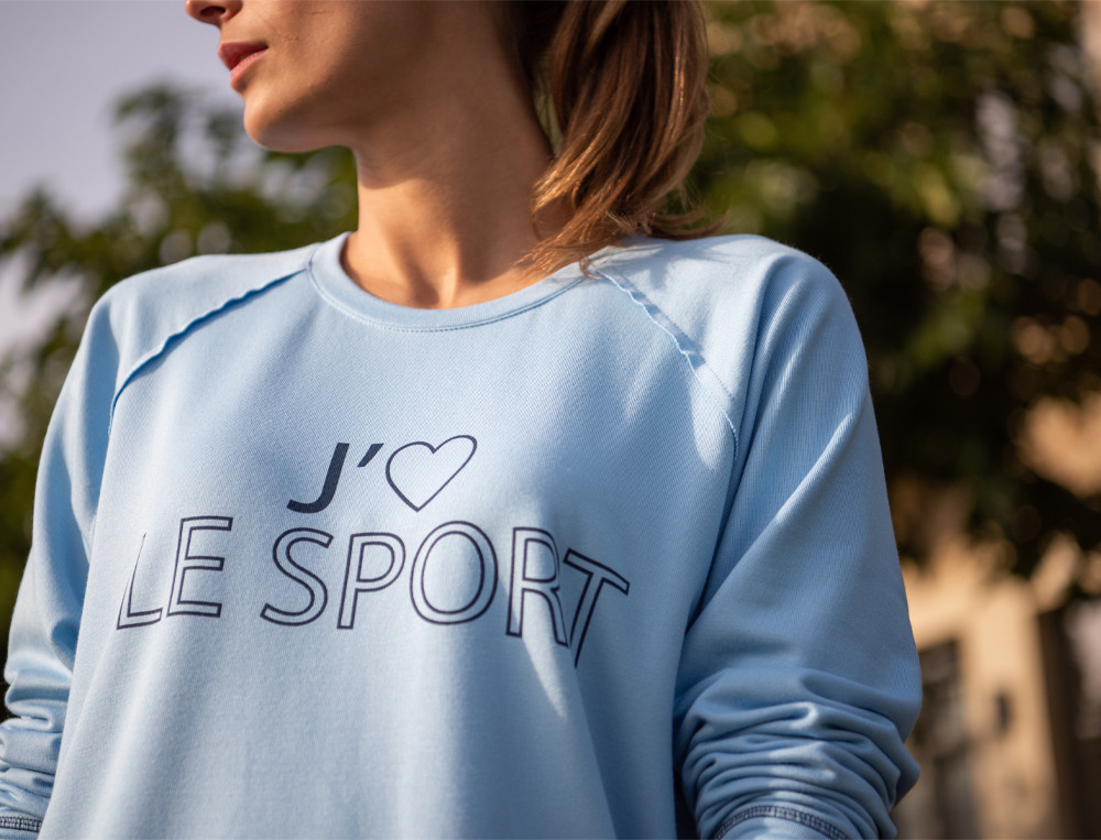 Sweat J'aime le sport