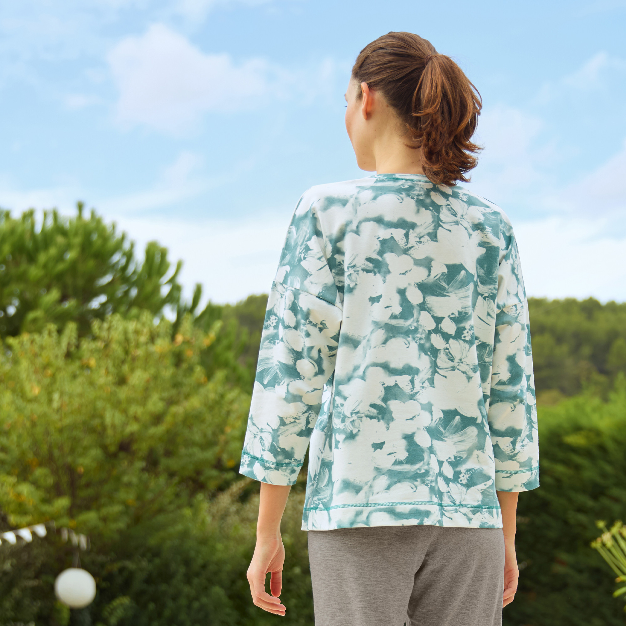 Sweatshirt Lotusblume