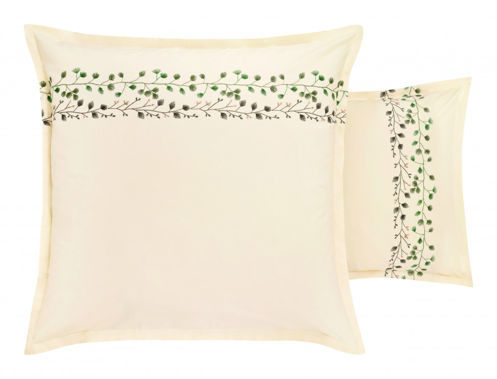 Taie d'oreiller fermeture zip Mascarpone
