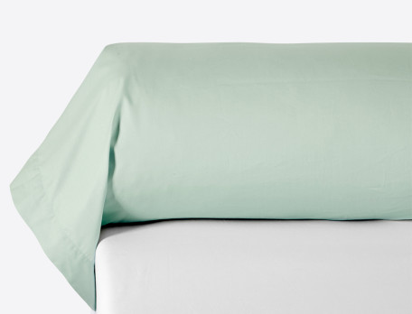 Taie de traversin percale bleue nuage Bouquet d\'émotions