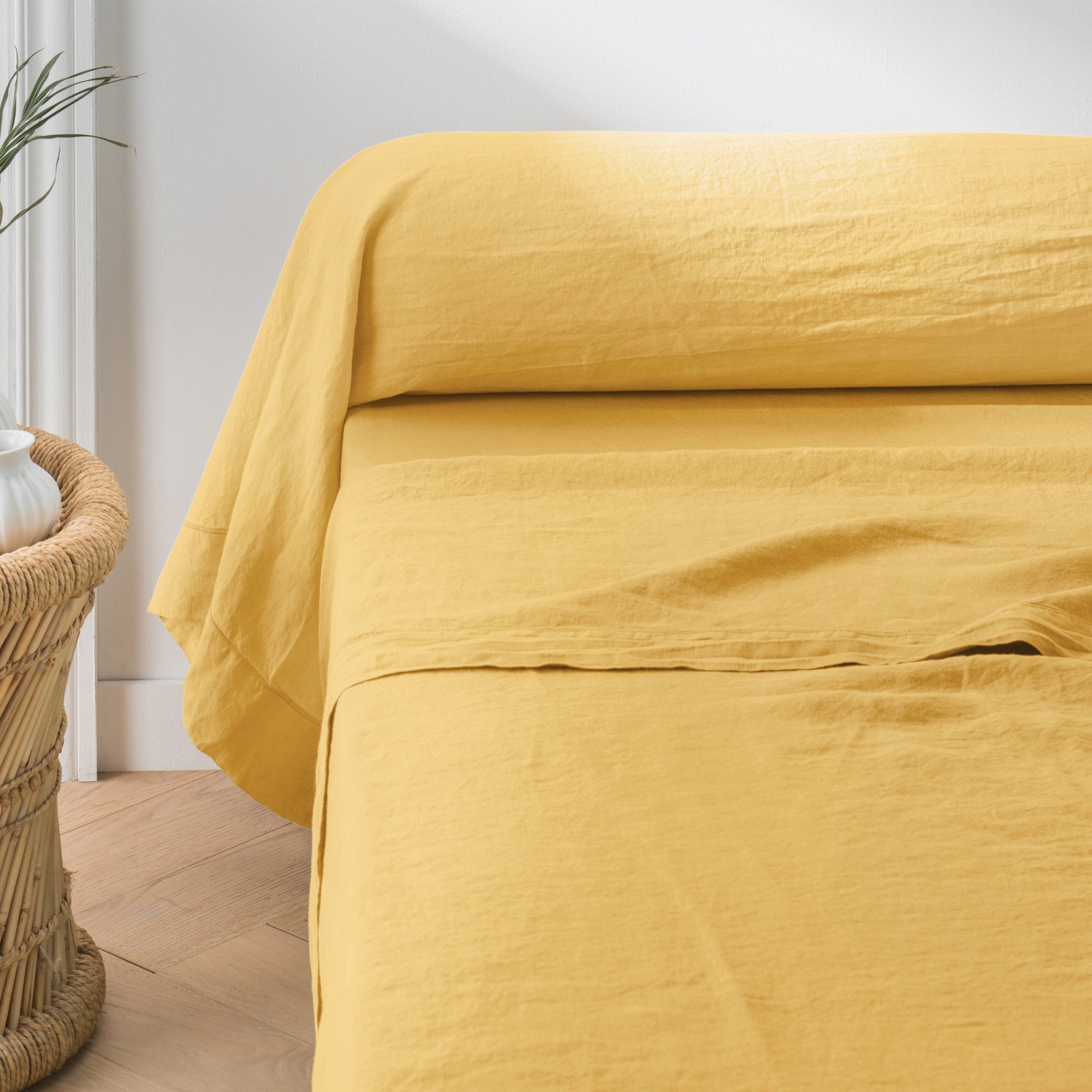 Linge de lit uni Un autre lin