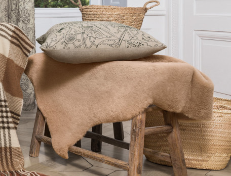 Tapis effet fourrure Caravansérail