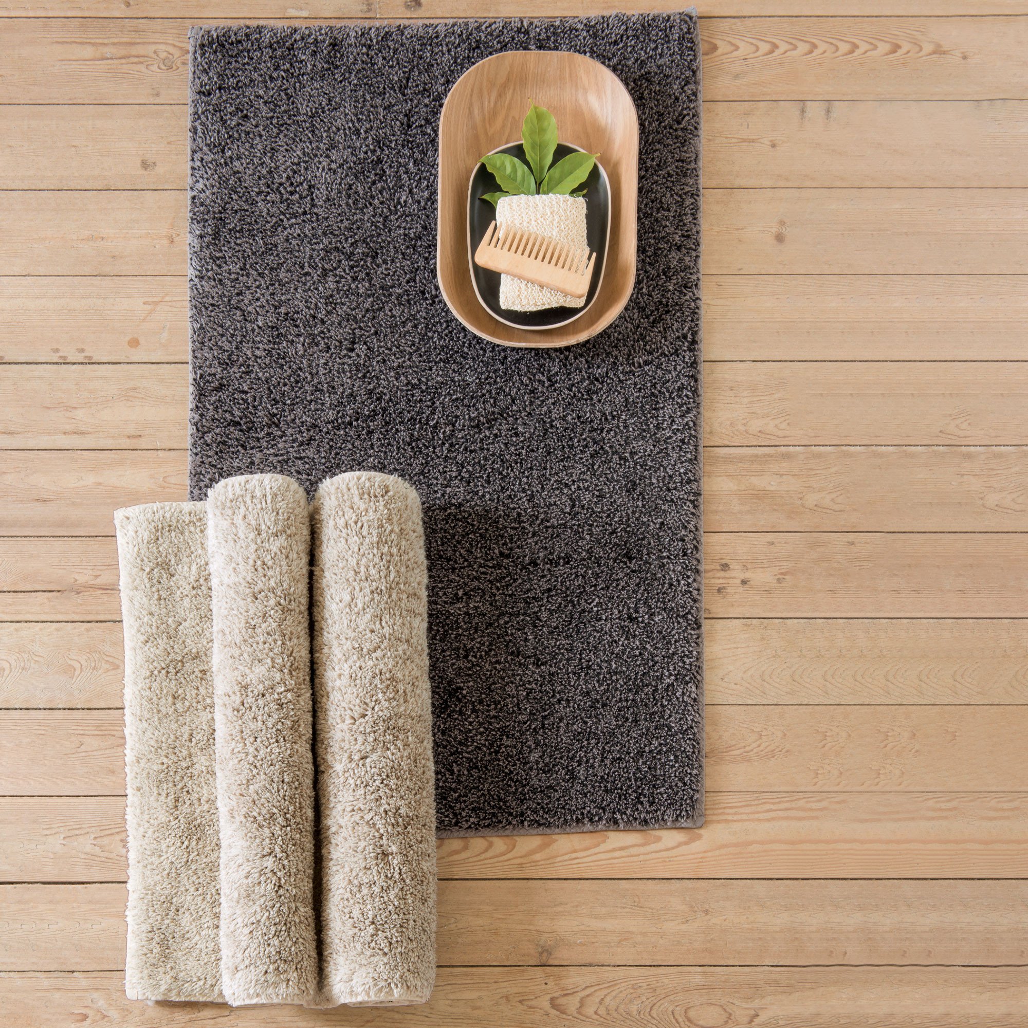 Tapis de bain antidérapant Bain de coton