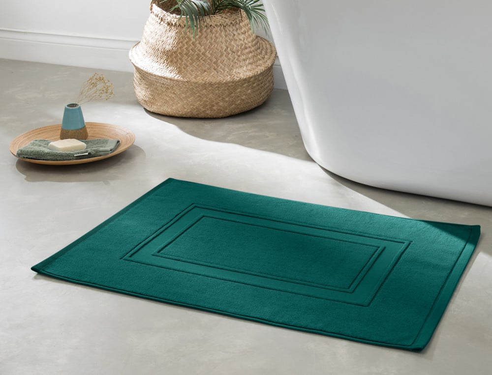 Tapis de bain uni coton Parenthèse