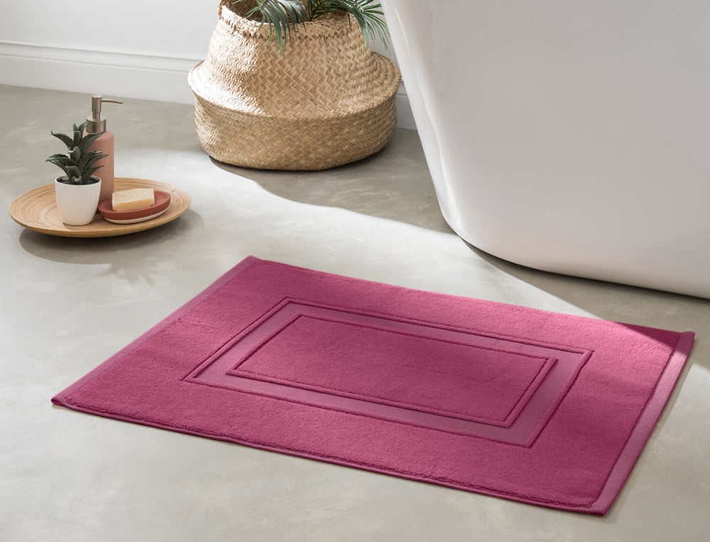 Tapis de bain uni coton Parenthèse