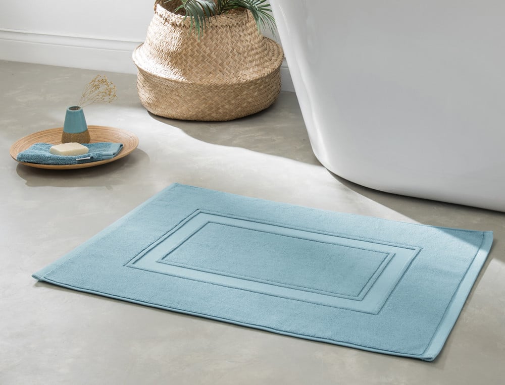 Tapis de bain uni coton Parenthèse