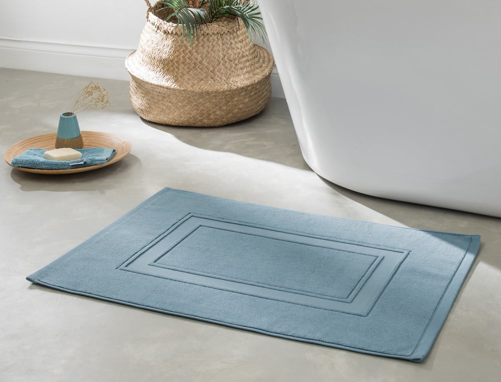 Tapis de bain uni coton Parenthèse