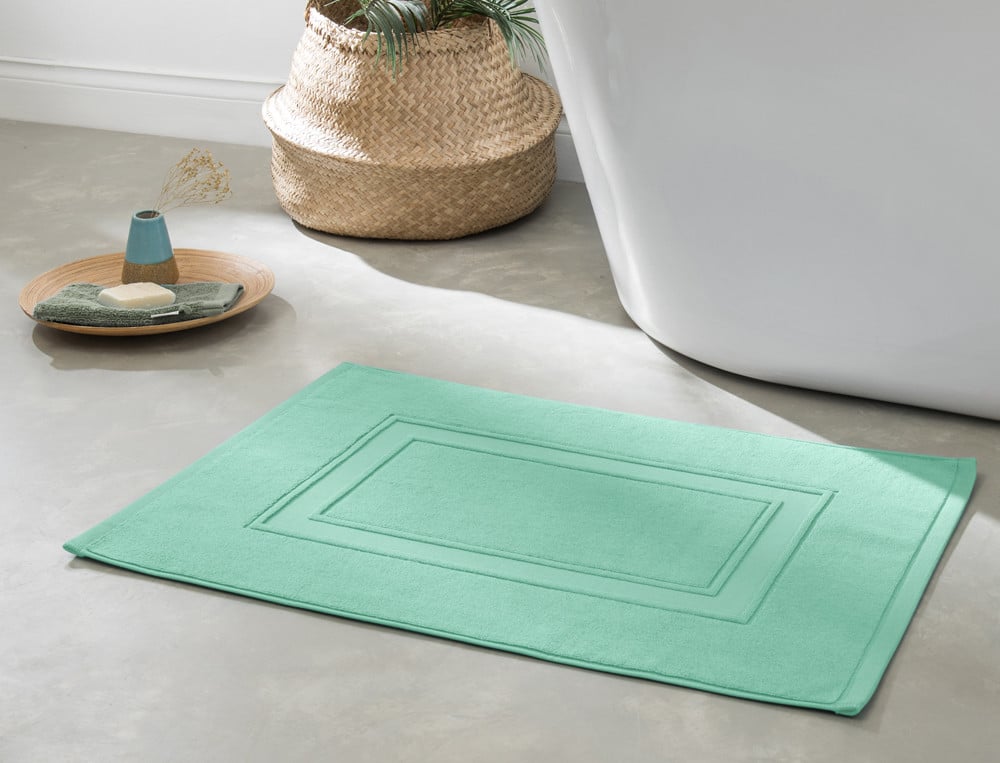 Tapis de bain uni coton Parenthèse