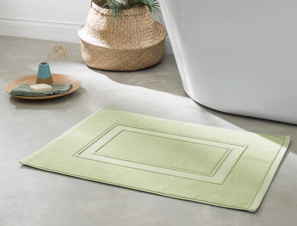 Tapis de bain uni coton Parenthèse