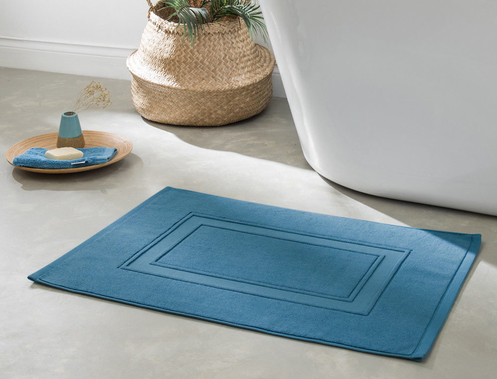 Tapis de bain uni coton Parenthèse