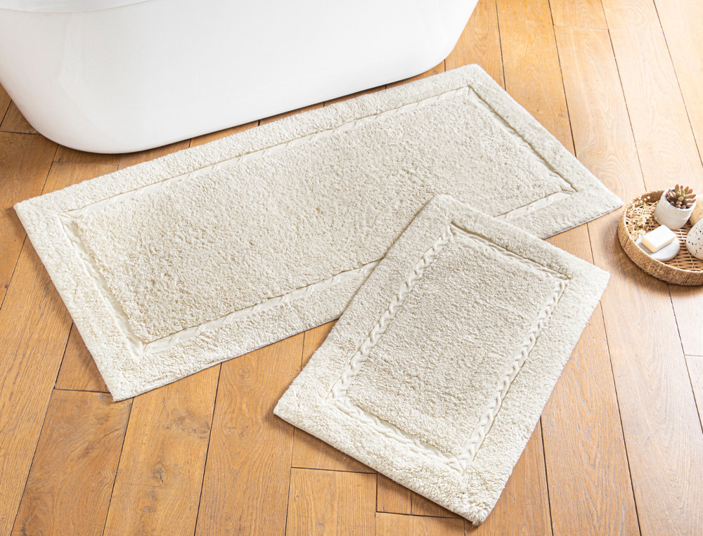 Tapis de bain moelleux Torsade