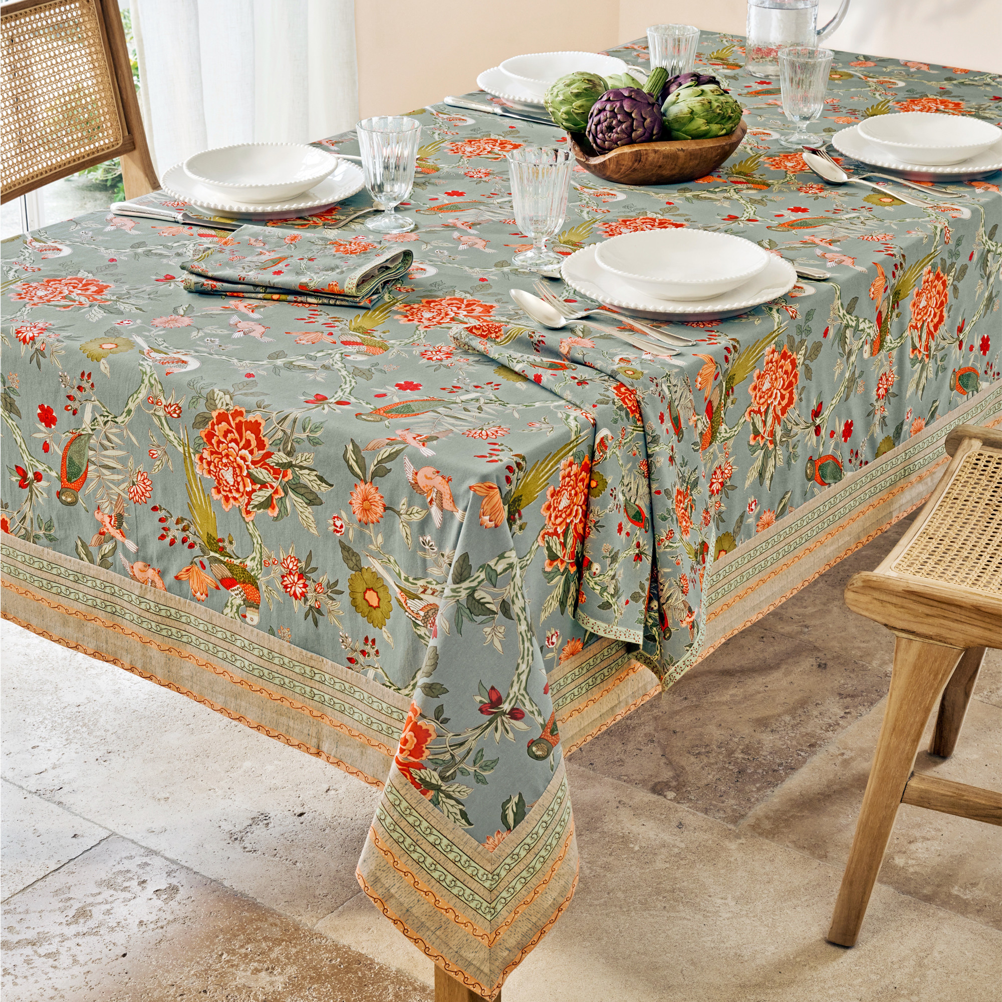 Tischdecke Traümerische Tafel 100% Baumwolle