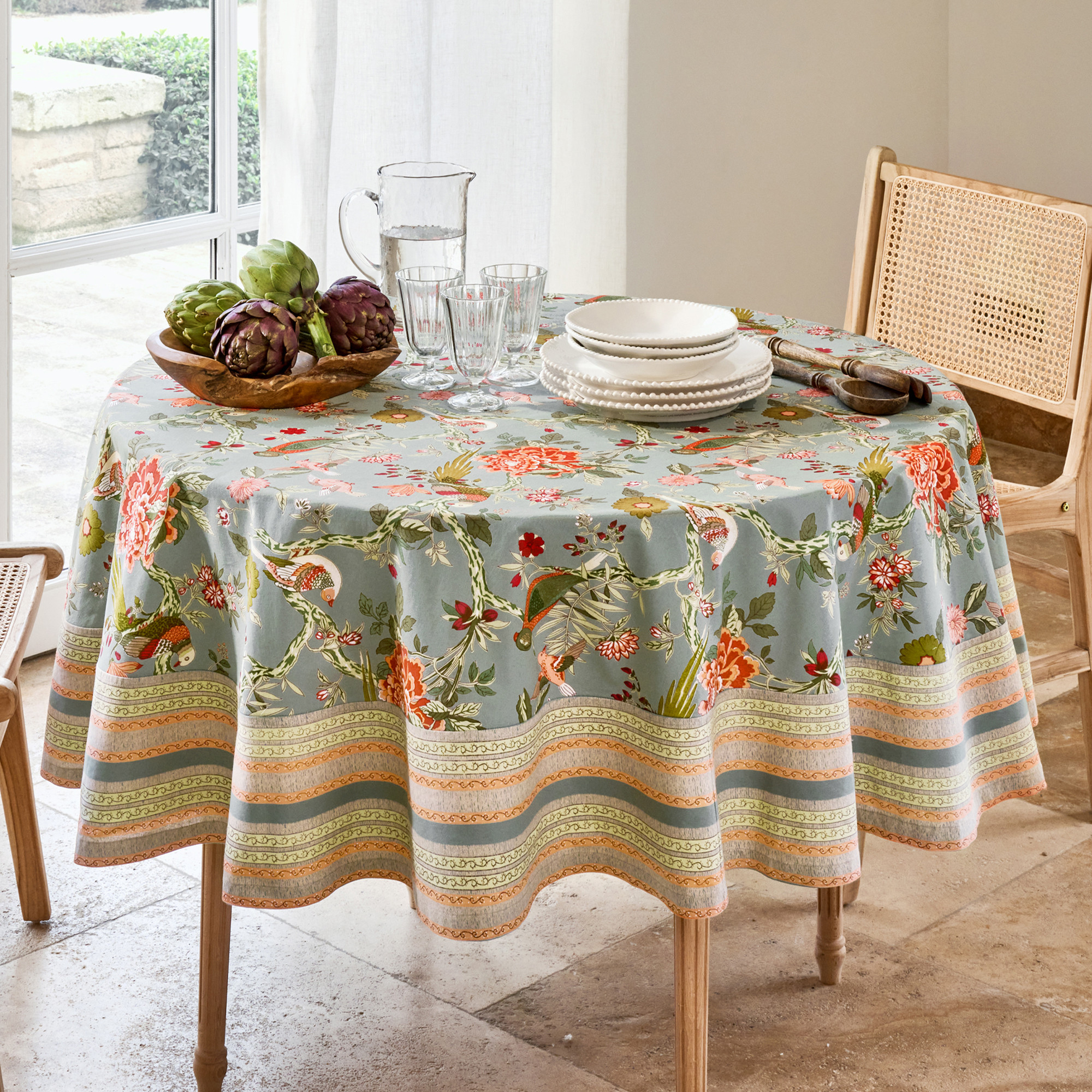 Tischdecke Traümerische Tafel 100% Baumwolle