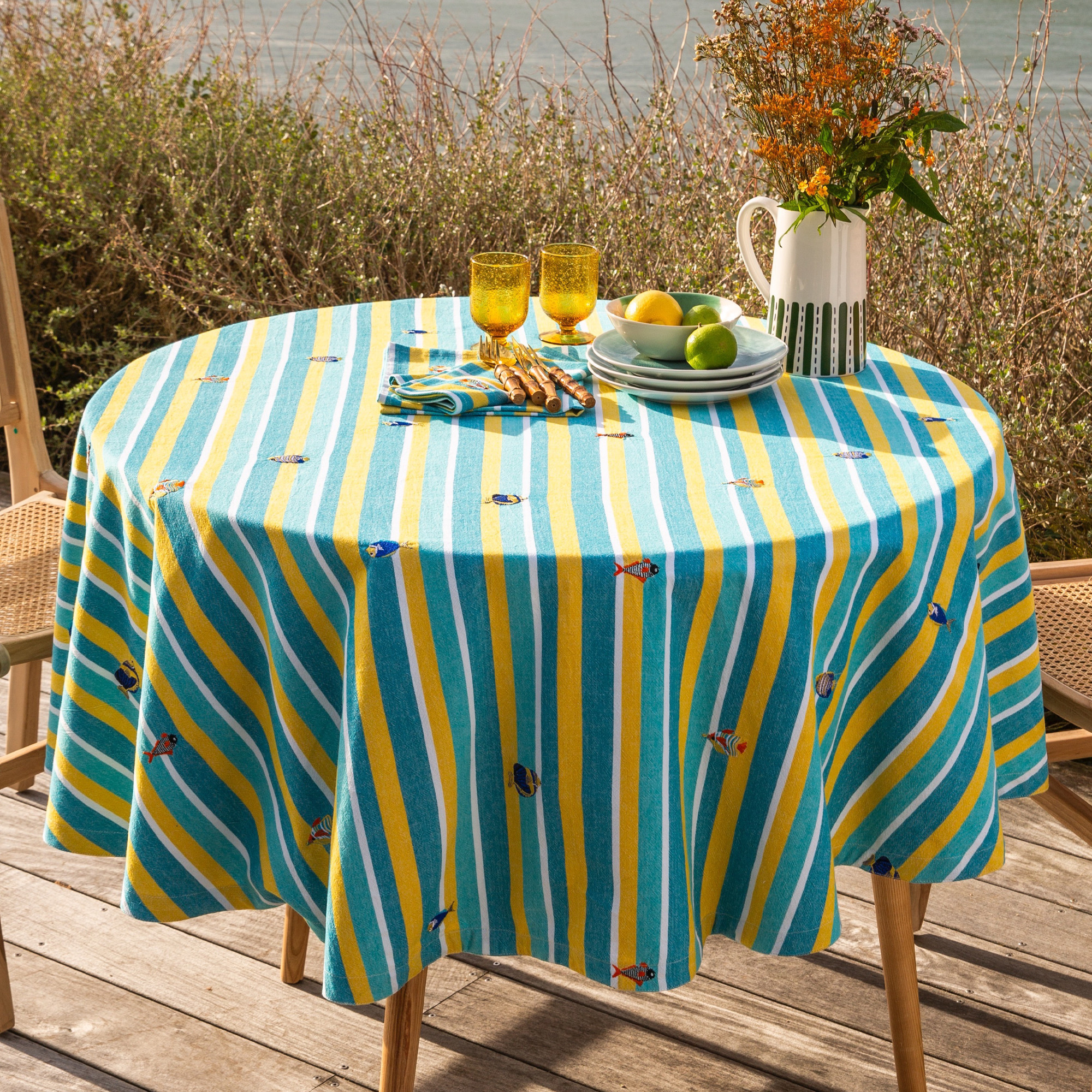 Tischdecke Wassermelodie