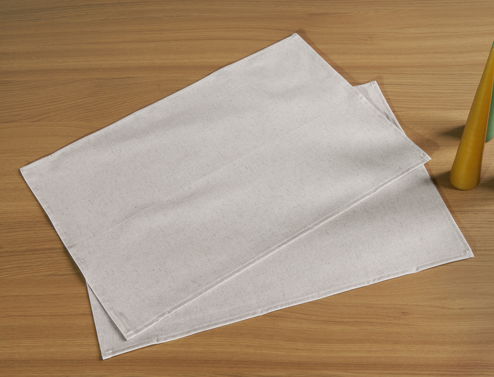 Tischsets einfarbig Tag für Tag Linvosges